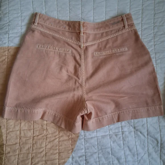 Zara Women's High Waist Coral Shorts - Picture 2 of 4